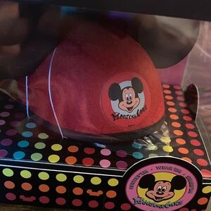 Disney Mickey Mouse Red Ears mini Hat keychain - Can be worn